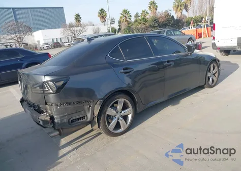 2007 Lexus Is 250 z USA, uszkodzony, nr VIN JTHBK262275044522